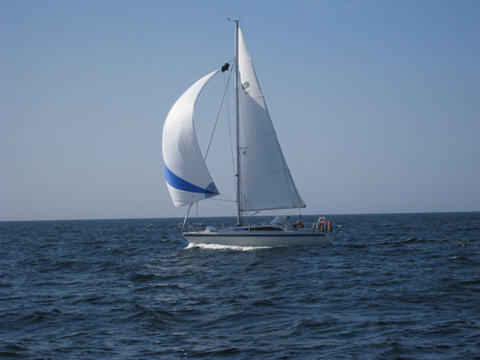 Von achtern